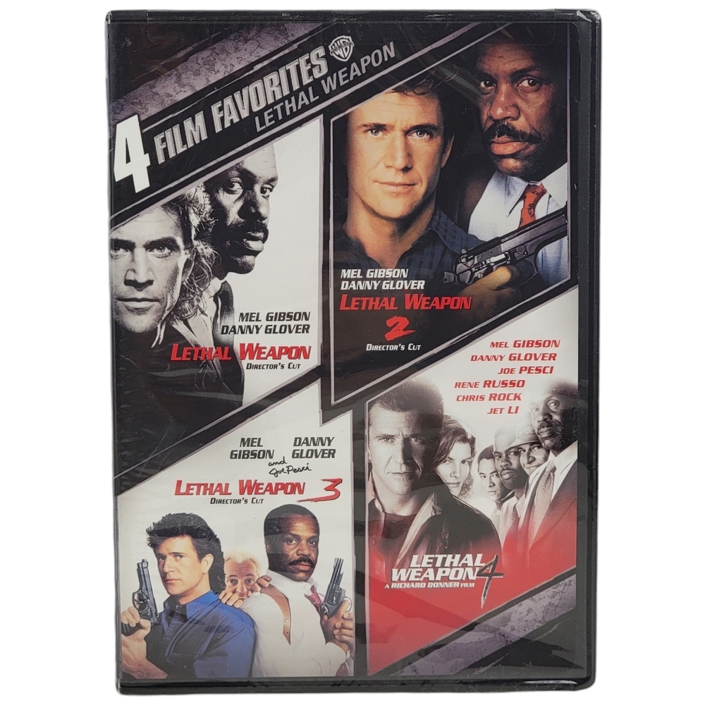 Lethal Weapon 4 Film Favorites DVD Warner Bros 2007